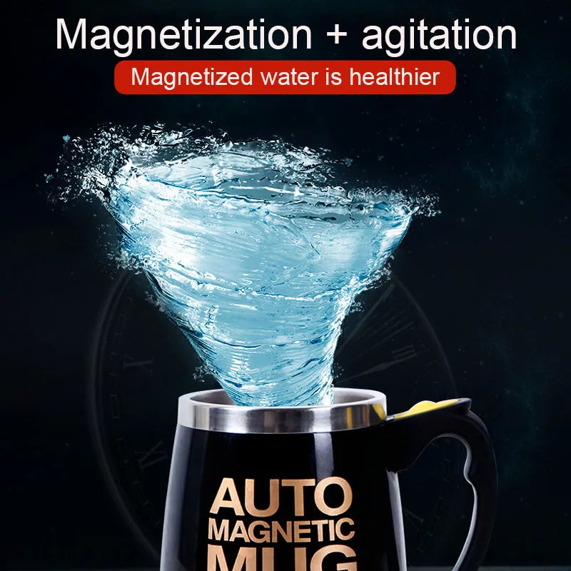 Taza eléctrica autoagitadora | Mezclador inteligente para café y leche