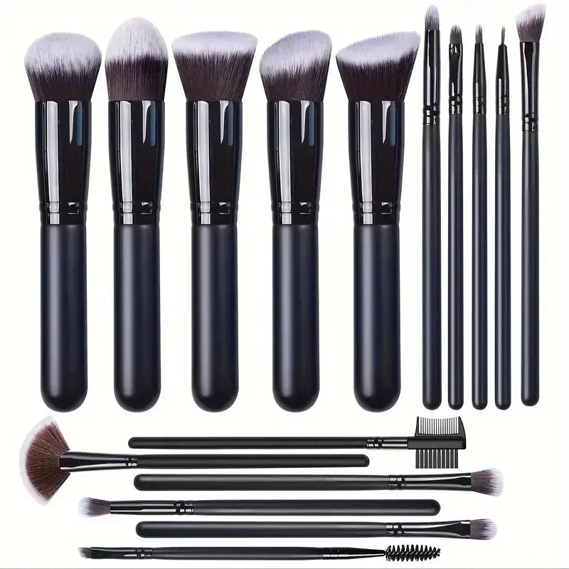 14-16 Piece Professional Makeup Brush Set | Flawless Application