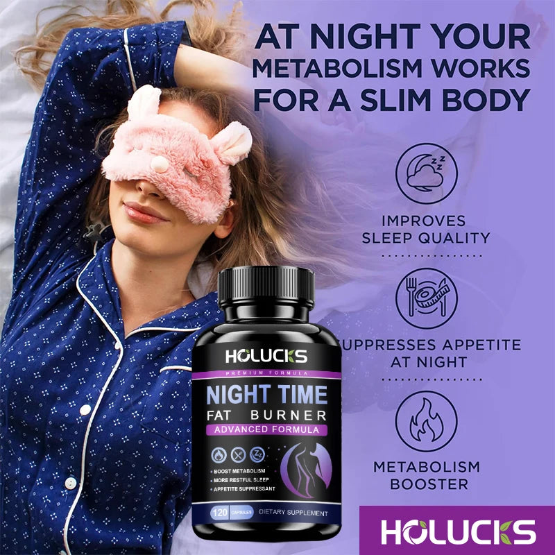 Extra Strength Night Fat Burner | Support Sleep & Boost Metabolism