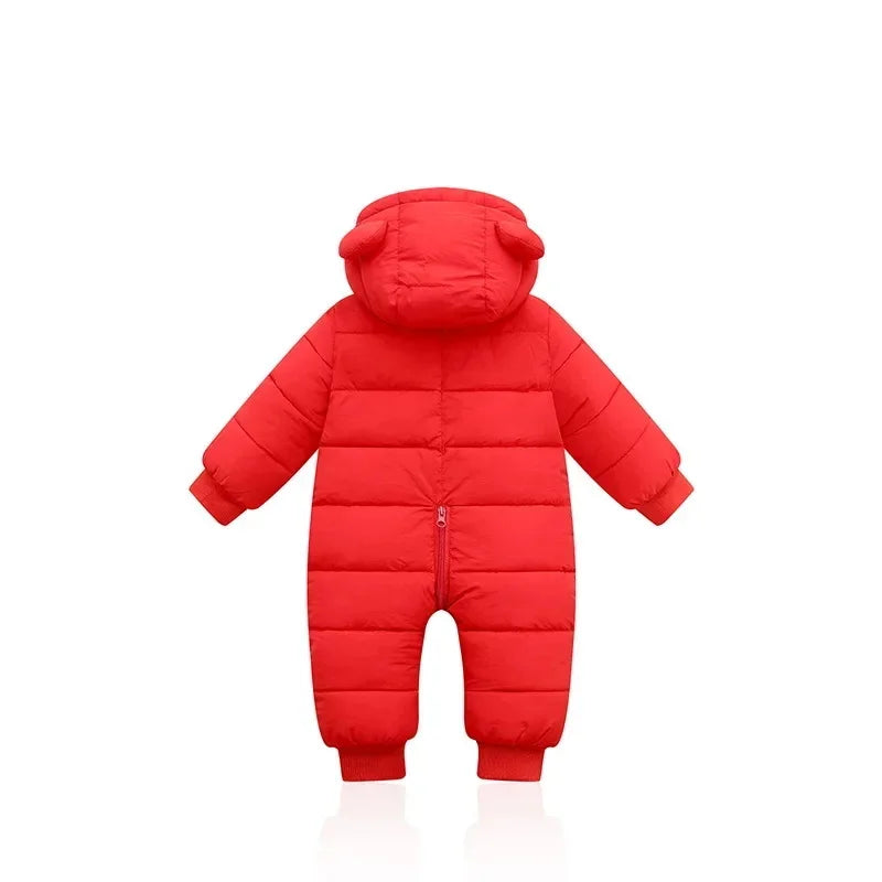 Warm and Stylish Baby Jumpsuits | Cozy Hooded Rompers for Winter