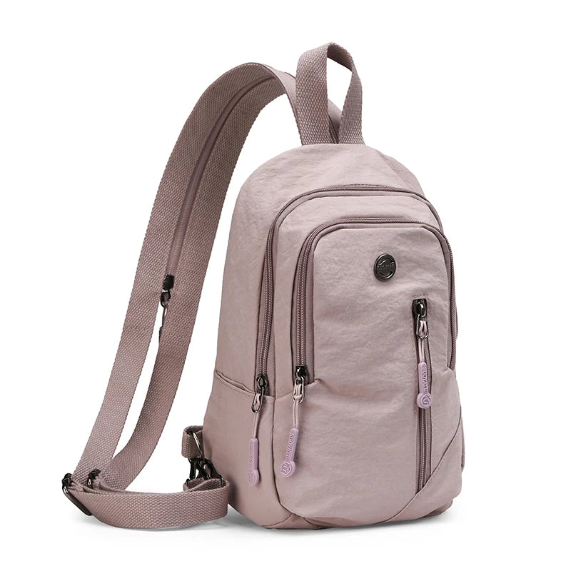Women's Anti-Theft Lightweight Chest Pack | Large Capacity Daypack
