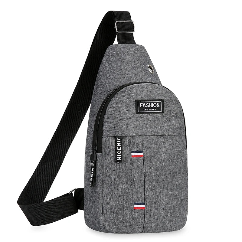 Men's One Shoulder Crossbody Bag | Large Capacity Leisure Bag