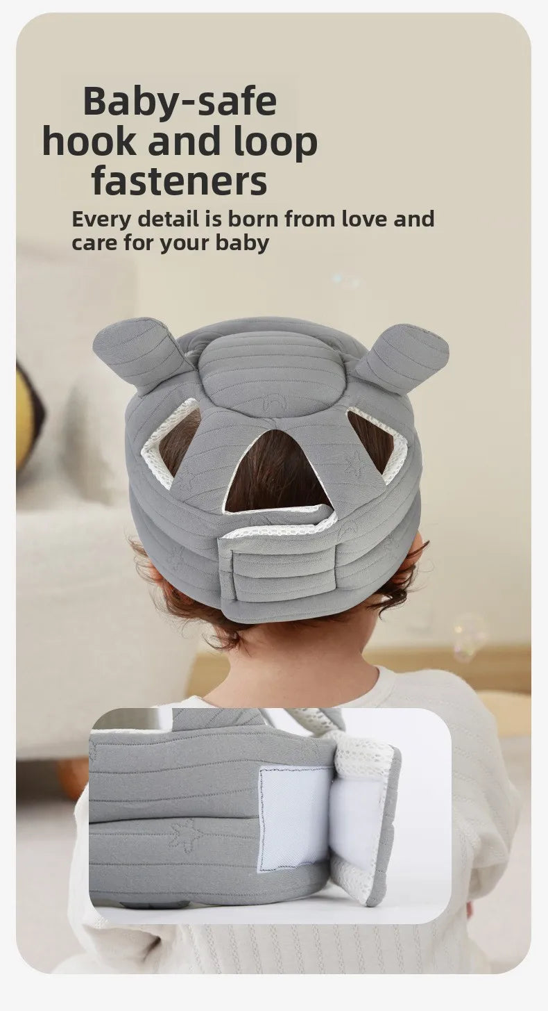 Baby 360 Head Protection Hat | Breathable Anti-Fall Cap for Kids