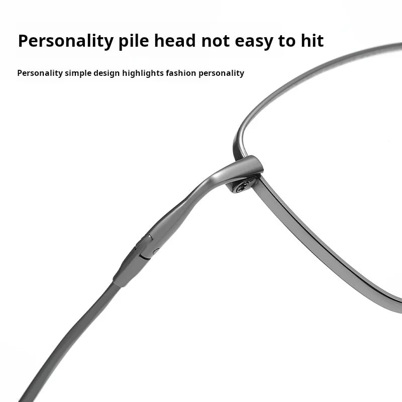 Stylish Titanium Prescription Glasses | Unisex Retro Eyewear