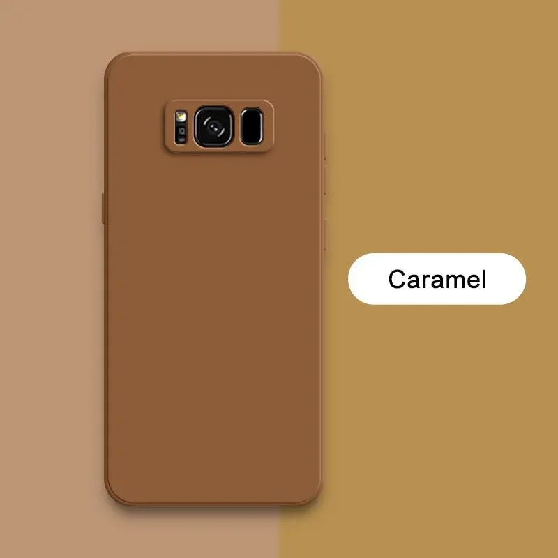 Soft Shockproof Silicone Phone Case for Galaxy Devices | Stylish Protection