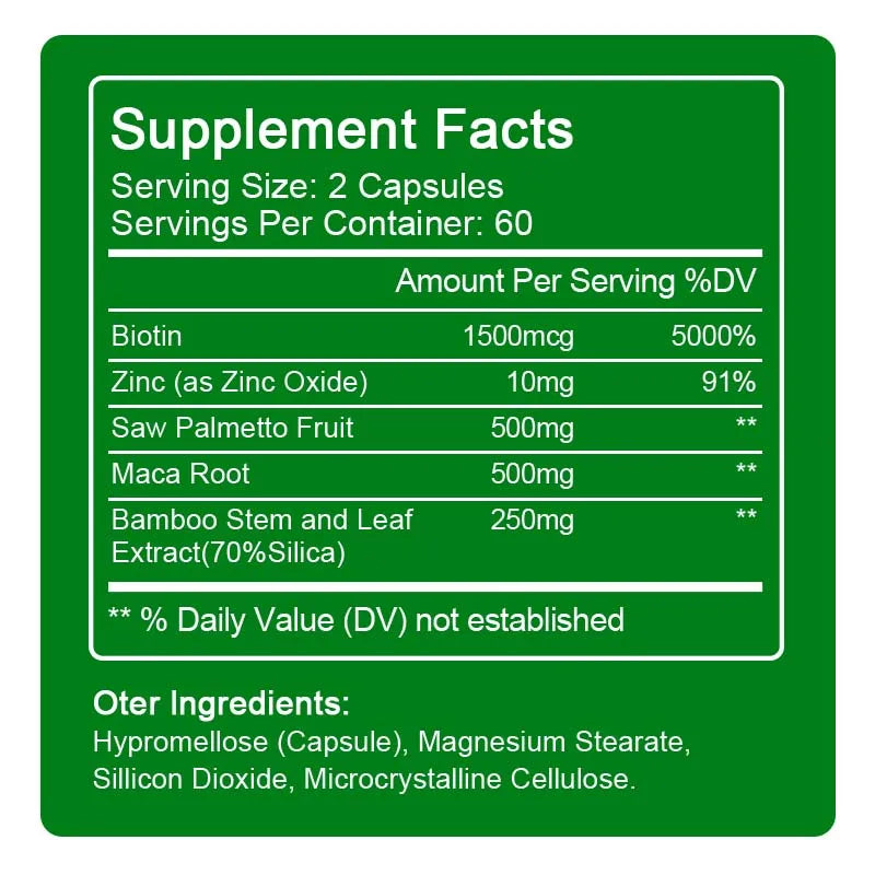 Saw Palmetto Supplements for Prostate Health & Hair Loss Prevention