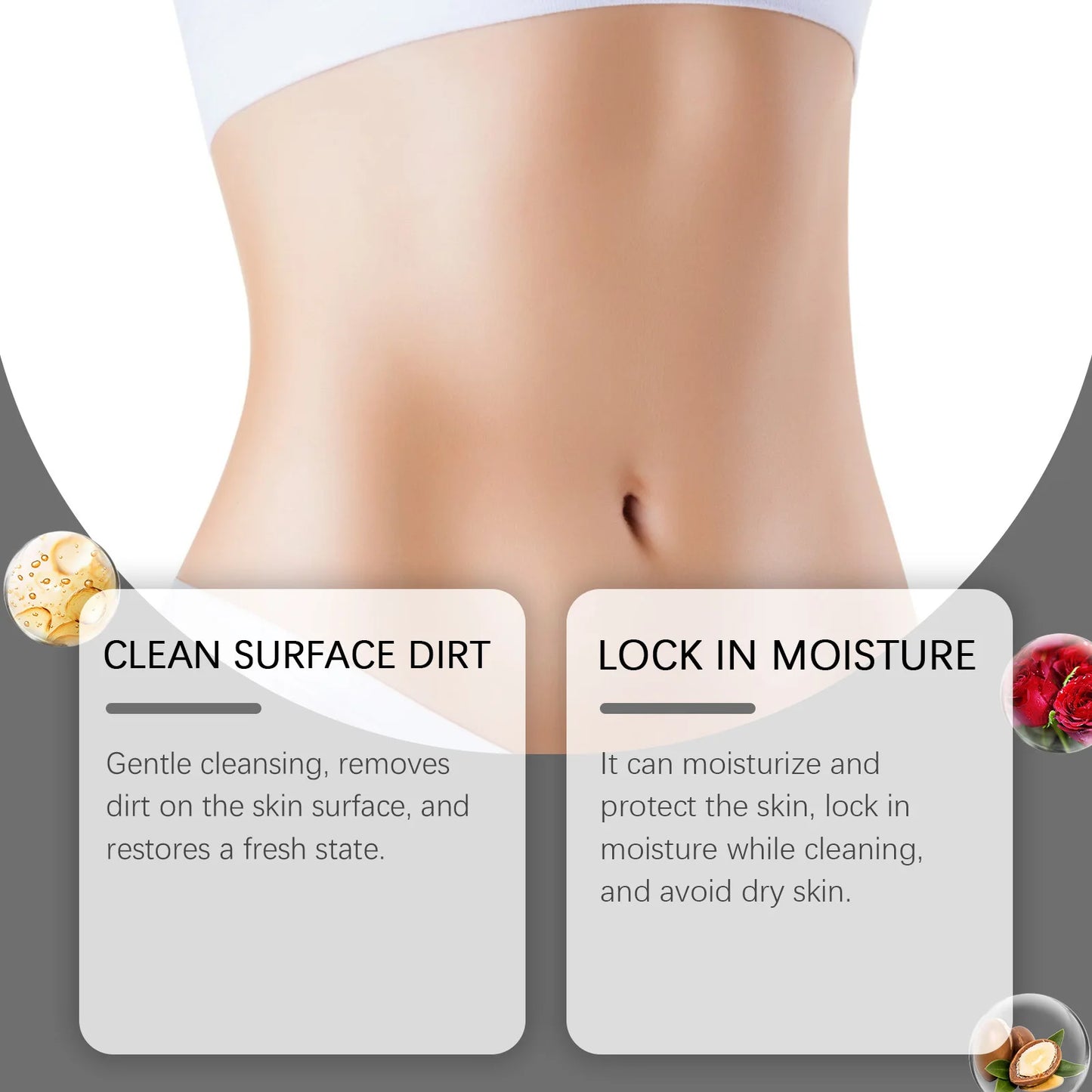 Natural Black Soap Deep Cleansing Exfoliating Body Scrub