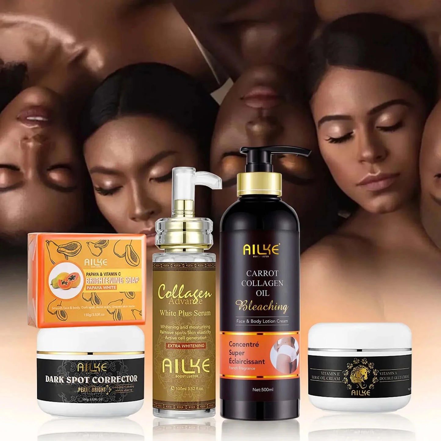 5 in 1 Skin Care Kit | Revitalize, Brighten & Smooth Skin