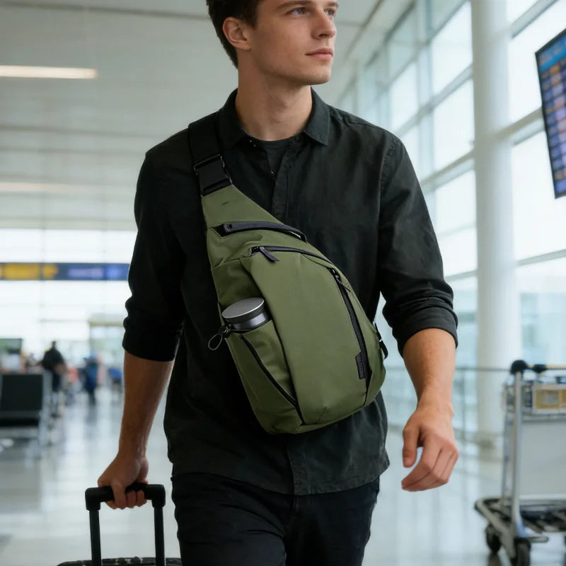 Versatile Outdoor Crossbody Bag | Sling Backpack for All Activities