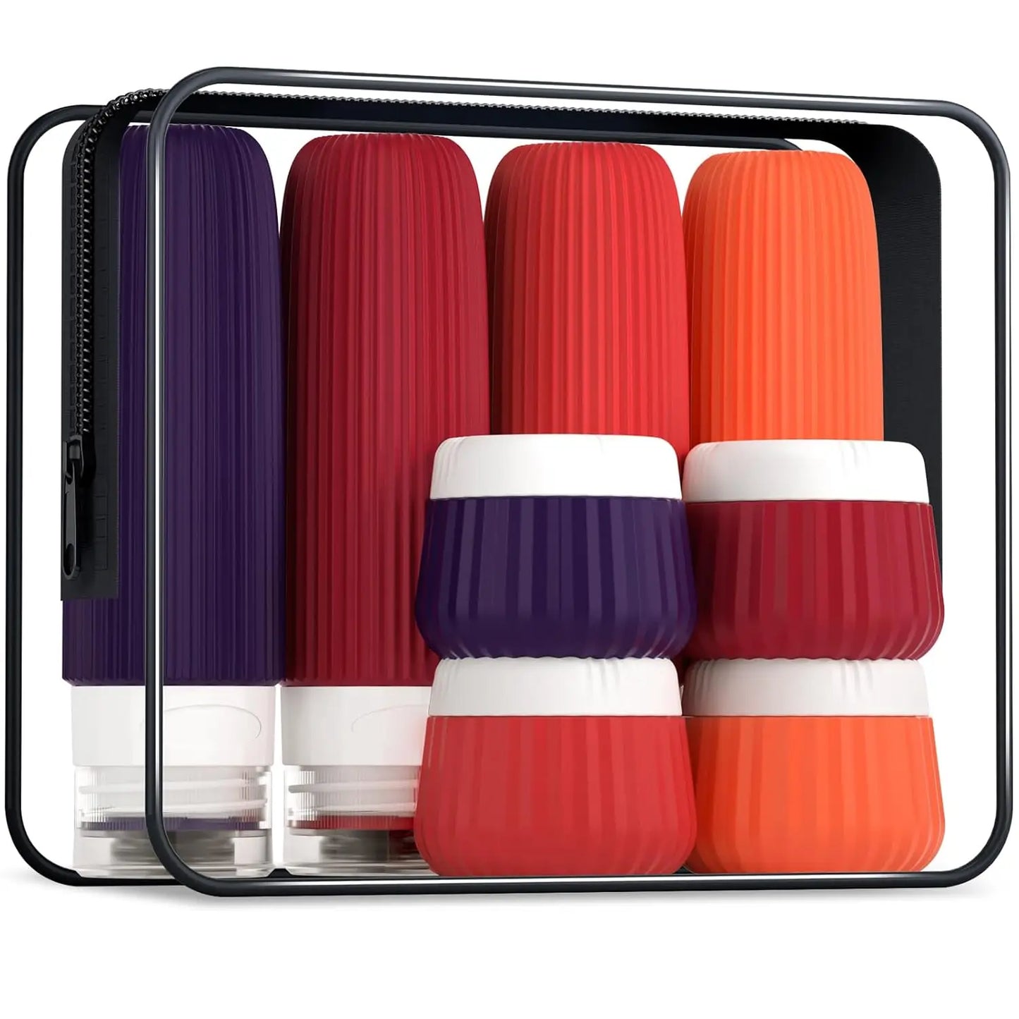 TSA-Approved Silicone Travel Bottles | Leak-Proof & BPA-Free