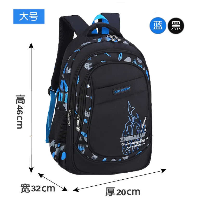 Waterproof Lightweight School Backpack for Kids | Large Capacity