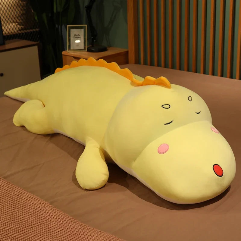 Cute Long Dinosaur Plush Toy | Soft Cartoon Stuffed Animal