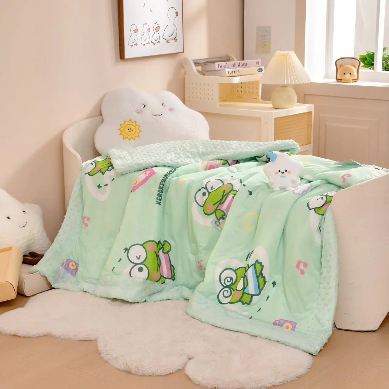 Cartoon Summer Quilt for Kids | Cooling Sensation Blanket