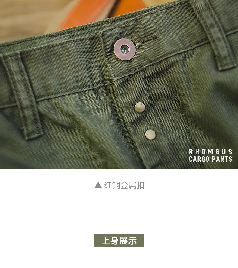 Men's Tactical Cargo Pants | Breathable Multi-Pocket Trousers