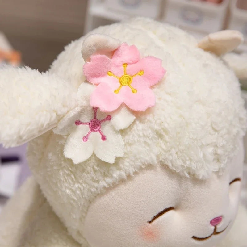 Cute Soft Sheep Plush Doll | Adorable Hugging Gift for Kids