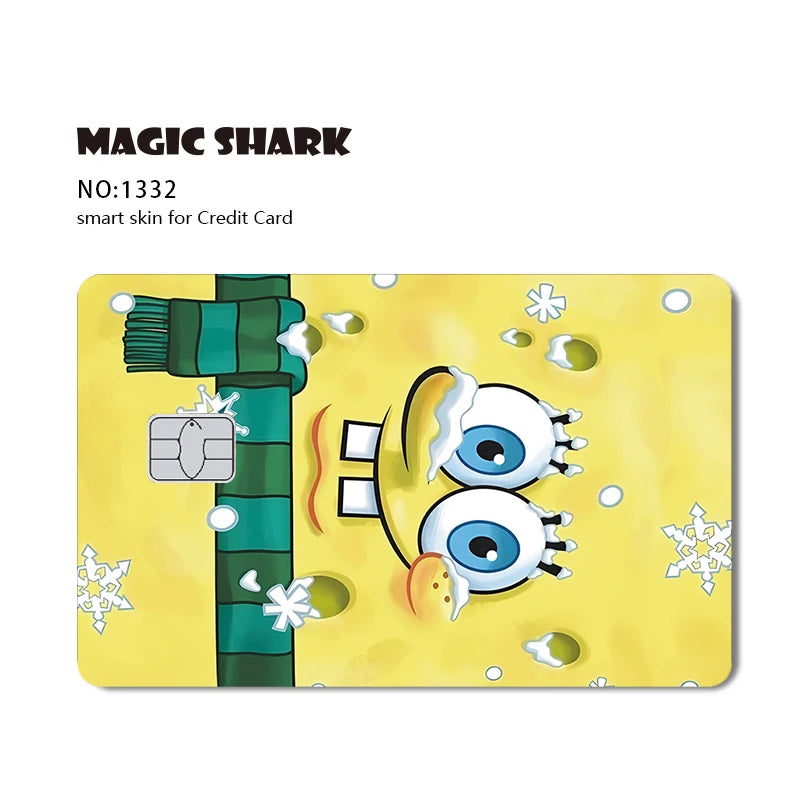 Cartoon Waterproof Skin Cover Sticker for Credit and Debit Cards