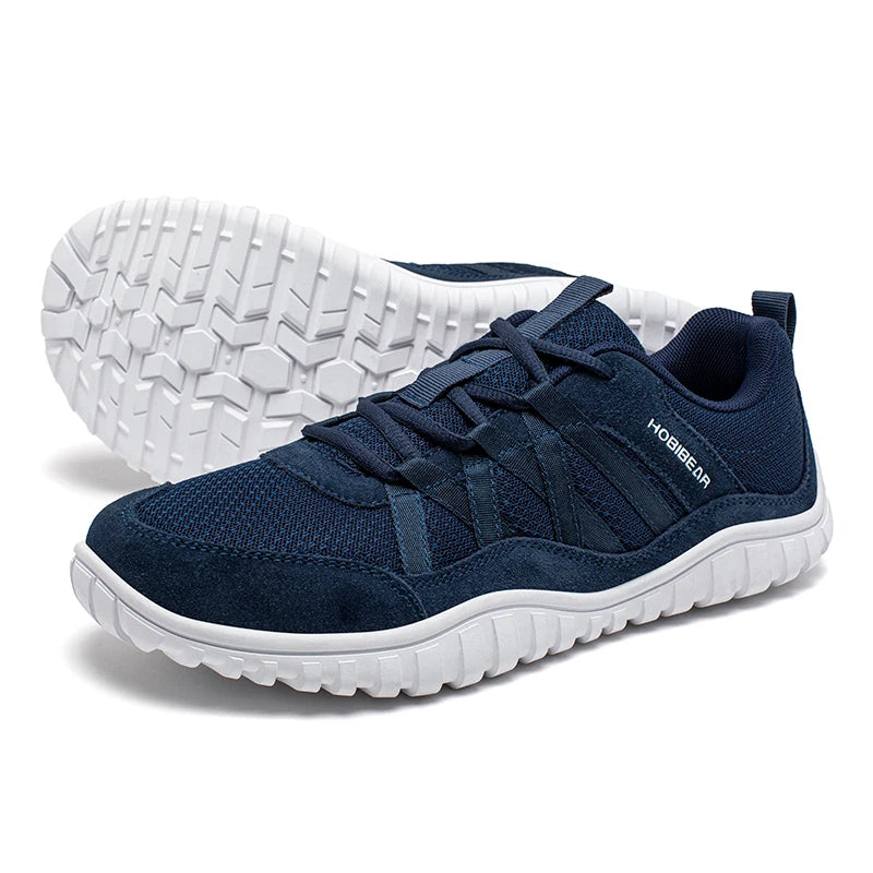 Breathable Wide Toe Walking Shoes | Non-Slip Outdoor Sneakers