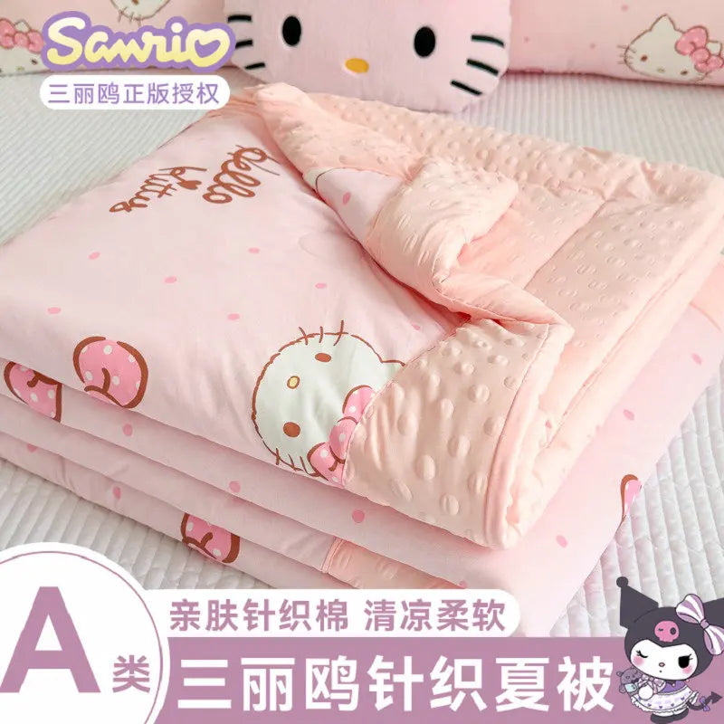 Cartoon Summer Quilt for Kids | Cooling Sensation Blanket