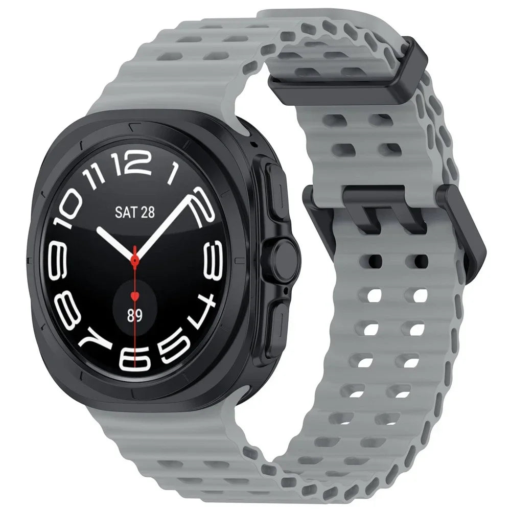 Sport Band for Galaxy Watch 47mm | Stylish Silicone Bracelet