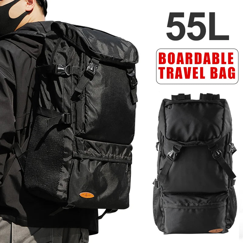 55L Waterproof Hiking Bag | Durable Large Capacity Backpack