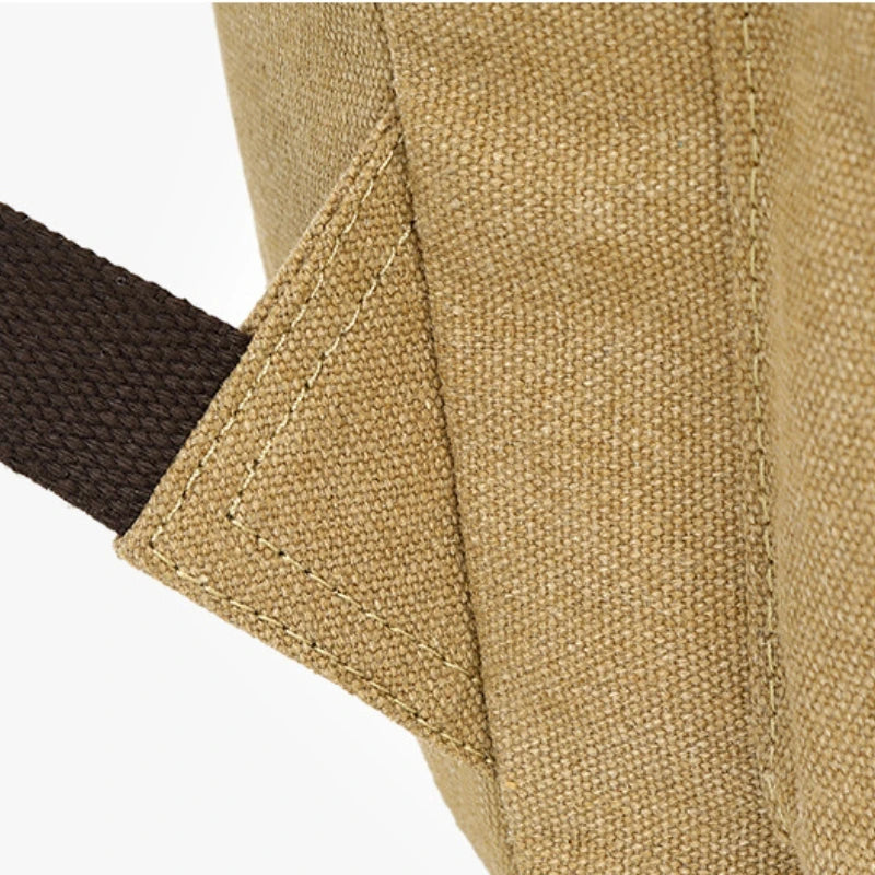 Vintage Canvas Backpack | Spacious Hiking & Travel Bag