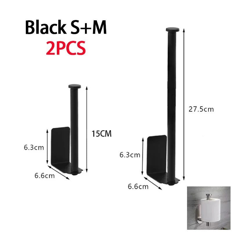 Stainless Steel Paper Towel Holder | Efficient Under Sink Organizer