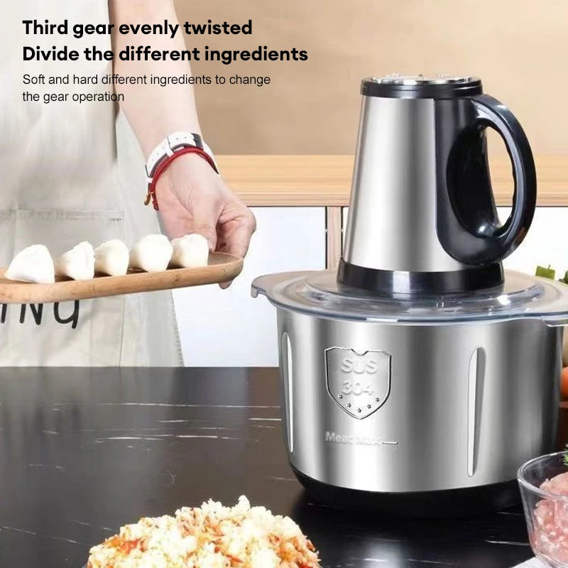 Electric Meat Mincer Grinder | Large Capacity Food Processor