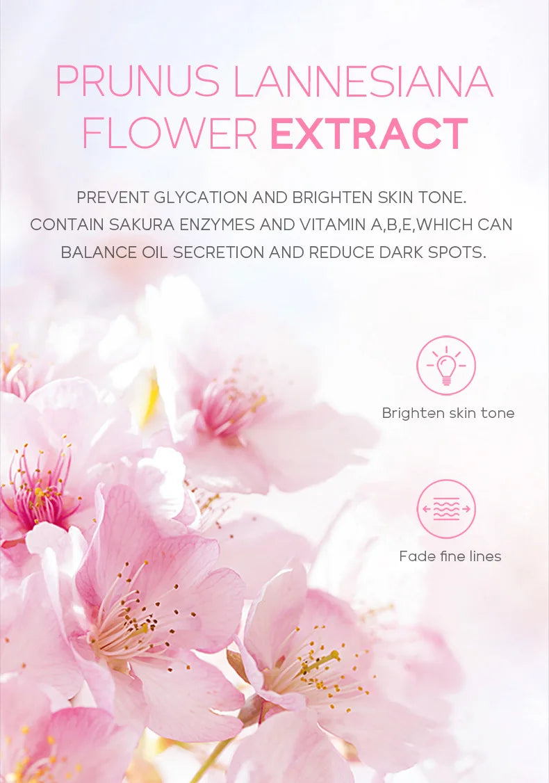 Sakura Mud Face Mask | Deep Clean Blackhead Control for Radiant Skin
