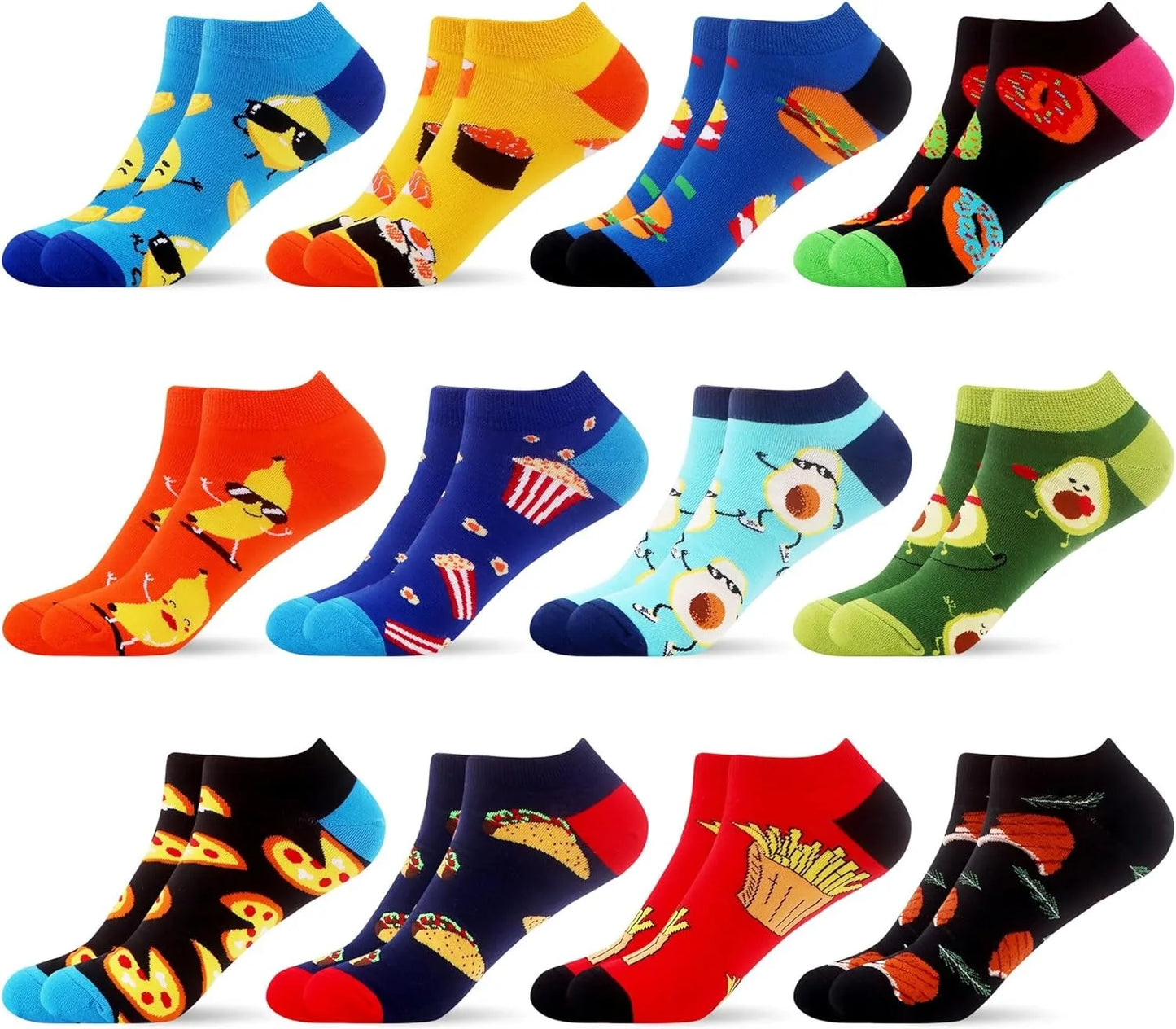 Colorful Casual Ankle Socks for All | Trendy Fun Styles
