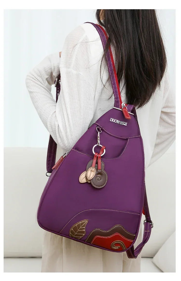 Versatile Casual Nylon Backpacks for Women | Trendy & Spacious