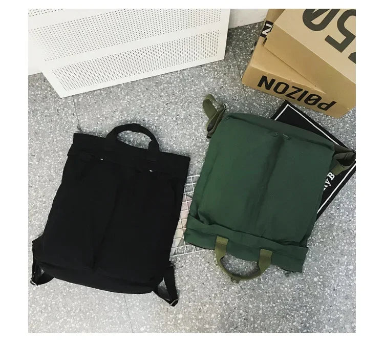 High Capacity Solid Color Backpack for Women & Teens | Travel & School Bag