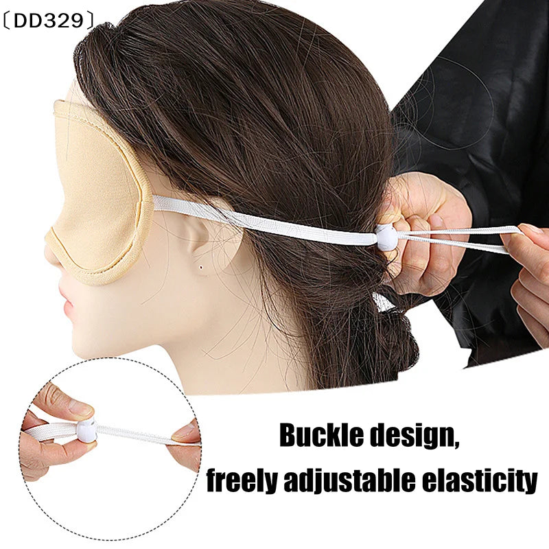 Organic Castor Oil Eye Mask | Reusable Comfort with Adjustable Fit