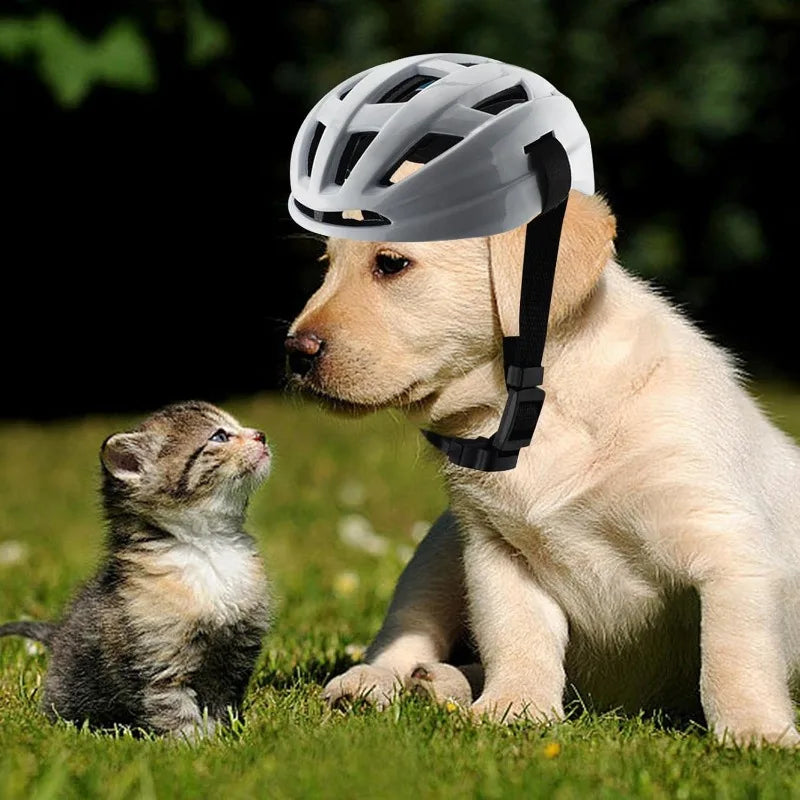 Pet Motorcycle Safety Helmet | Comfortable & Breathable Design