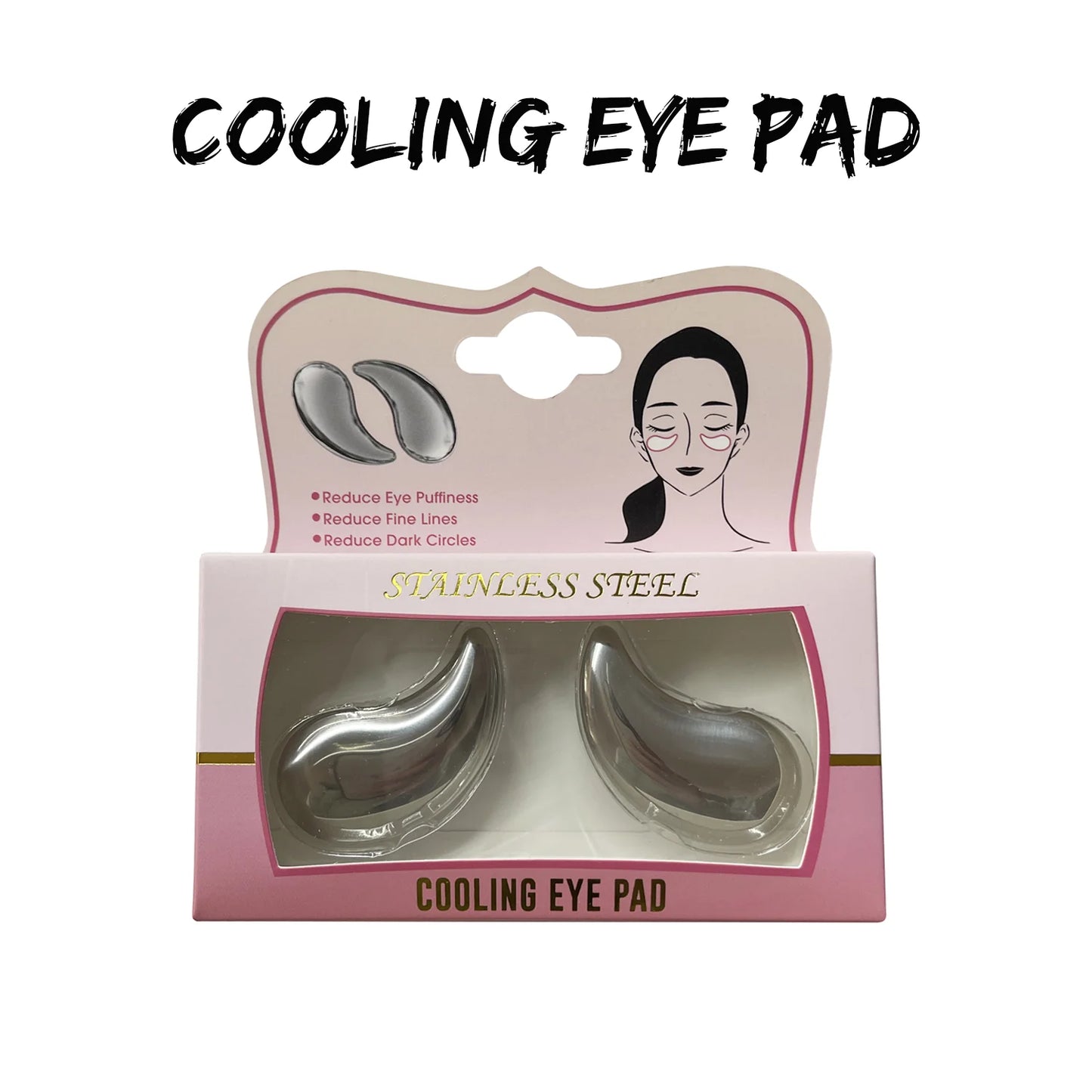 Eye Massage & Cooling Pad Set | Reduce Puffiness & Dark Circles