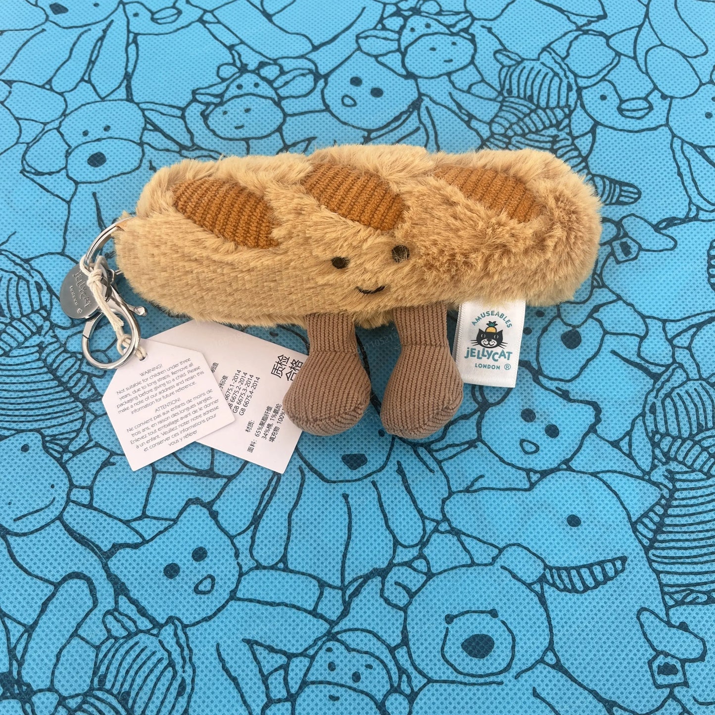 Cute Plush Toy Bag Charm | Adorable Kawaii Keychain