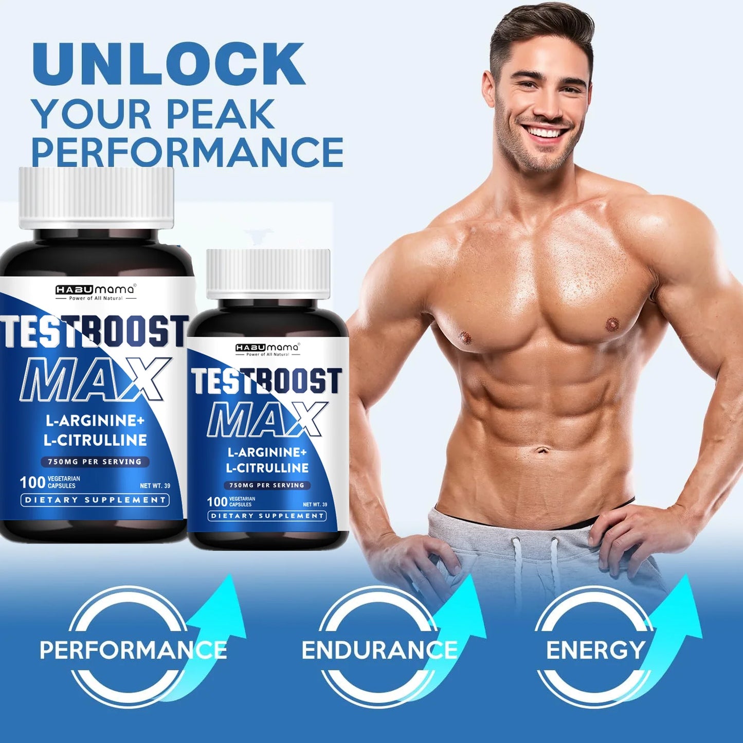 100 Tablets Essential Male Health Supplement for Enhanced Drive