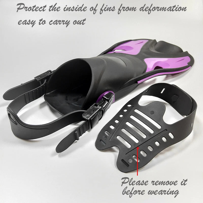 Adjustable Open Heel Fins for Snorkeling & Diving | Perfect Fit