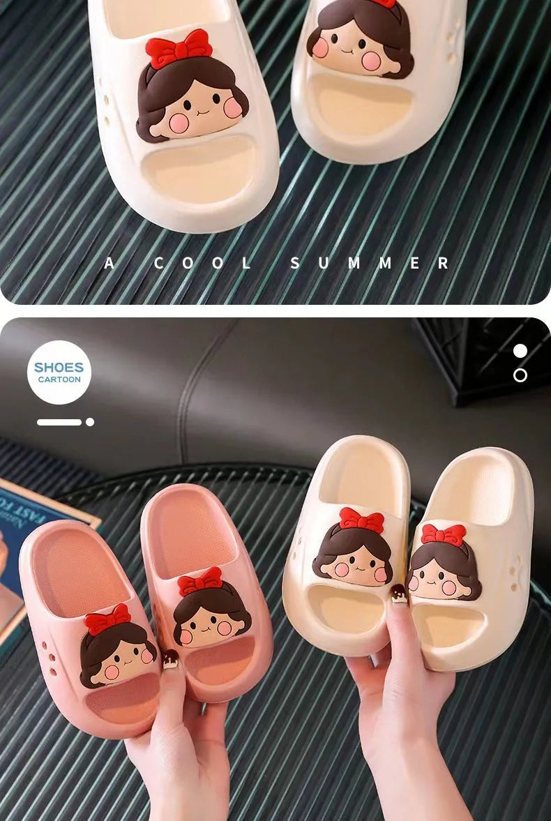 Kids Cute Cartoon EVA Slippers | Fun Summer Toddler Sandals