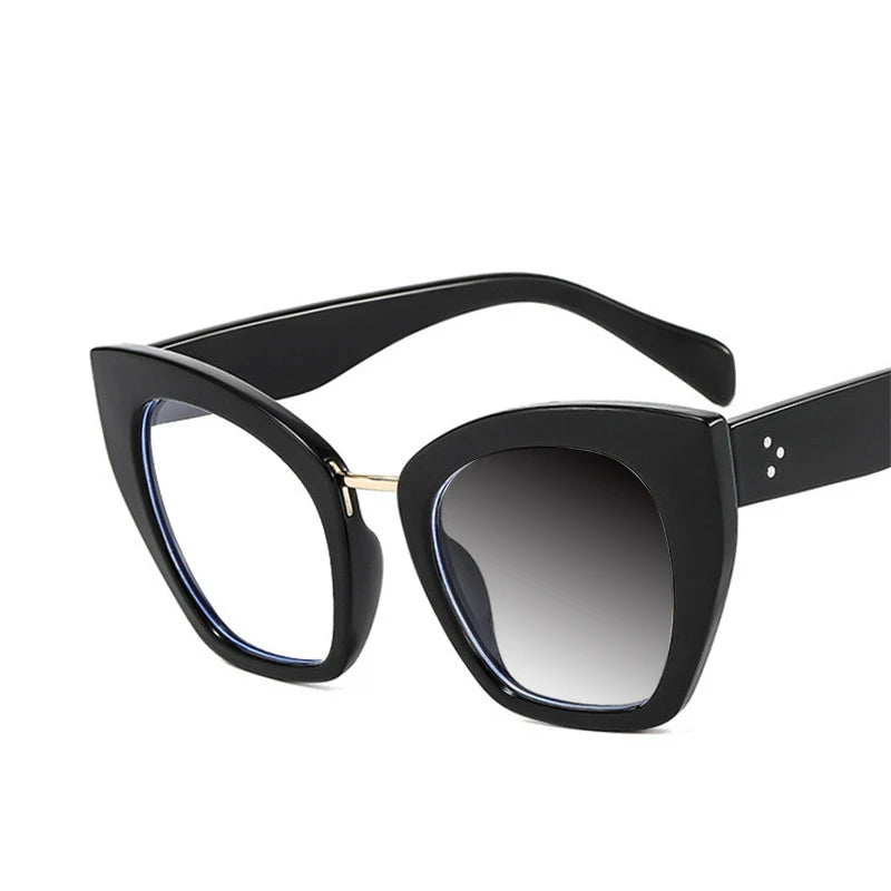 Stylish Oversized Anti Blue Light Reading Glasses for Women