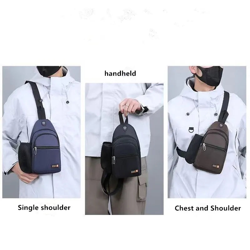 Waterproof Crossbody Bag | Multifunctional Fashionable Chest Bag