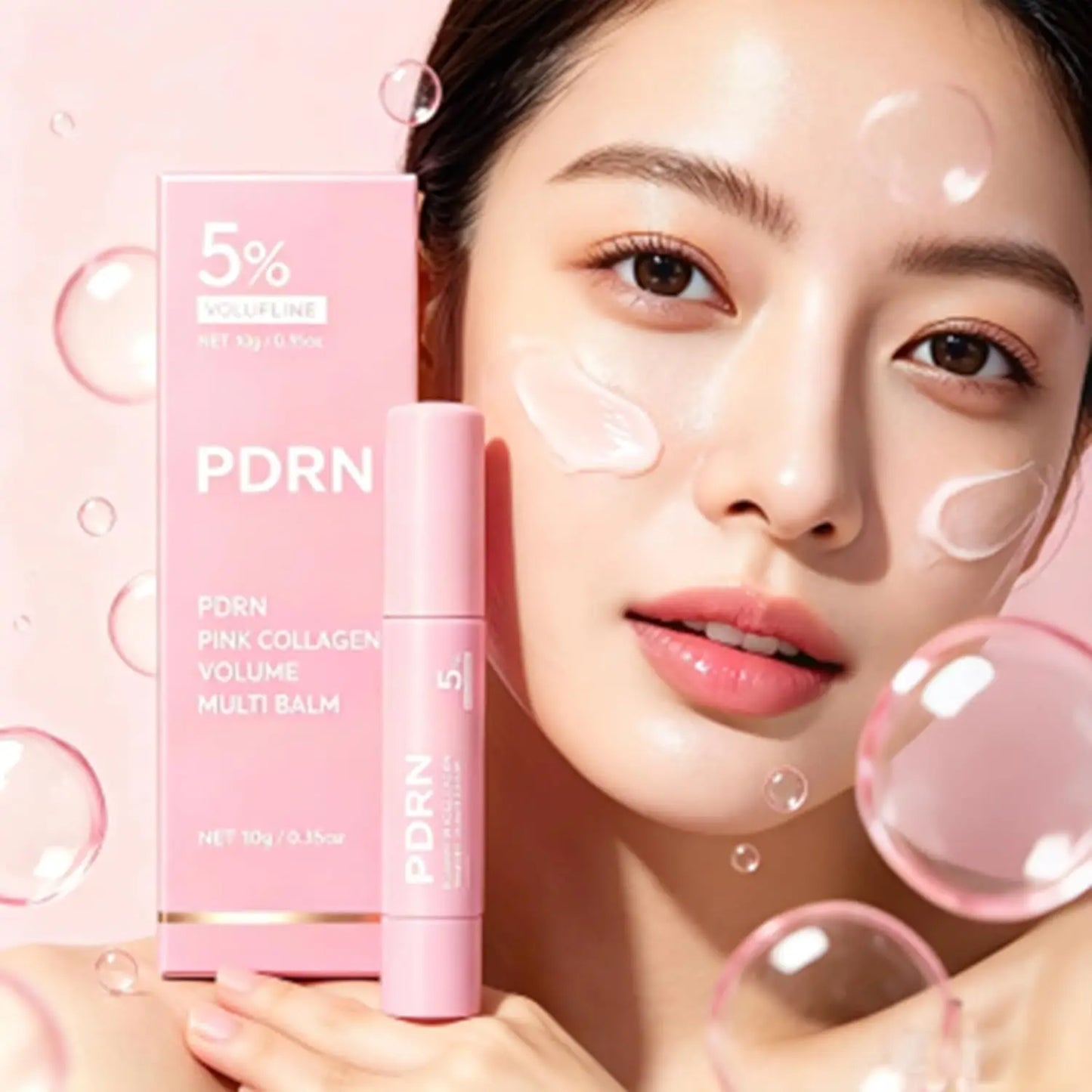 K-Beauty Pink Collagen Multi Balm Stick | Skin Booster for Radiance
