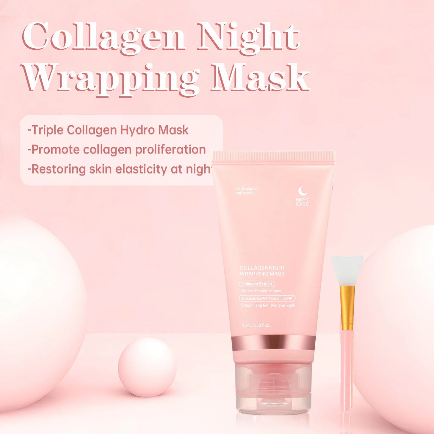 Collagen Overnight Sleeping Mask | Anti-Aging Night Treatment