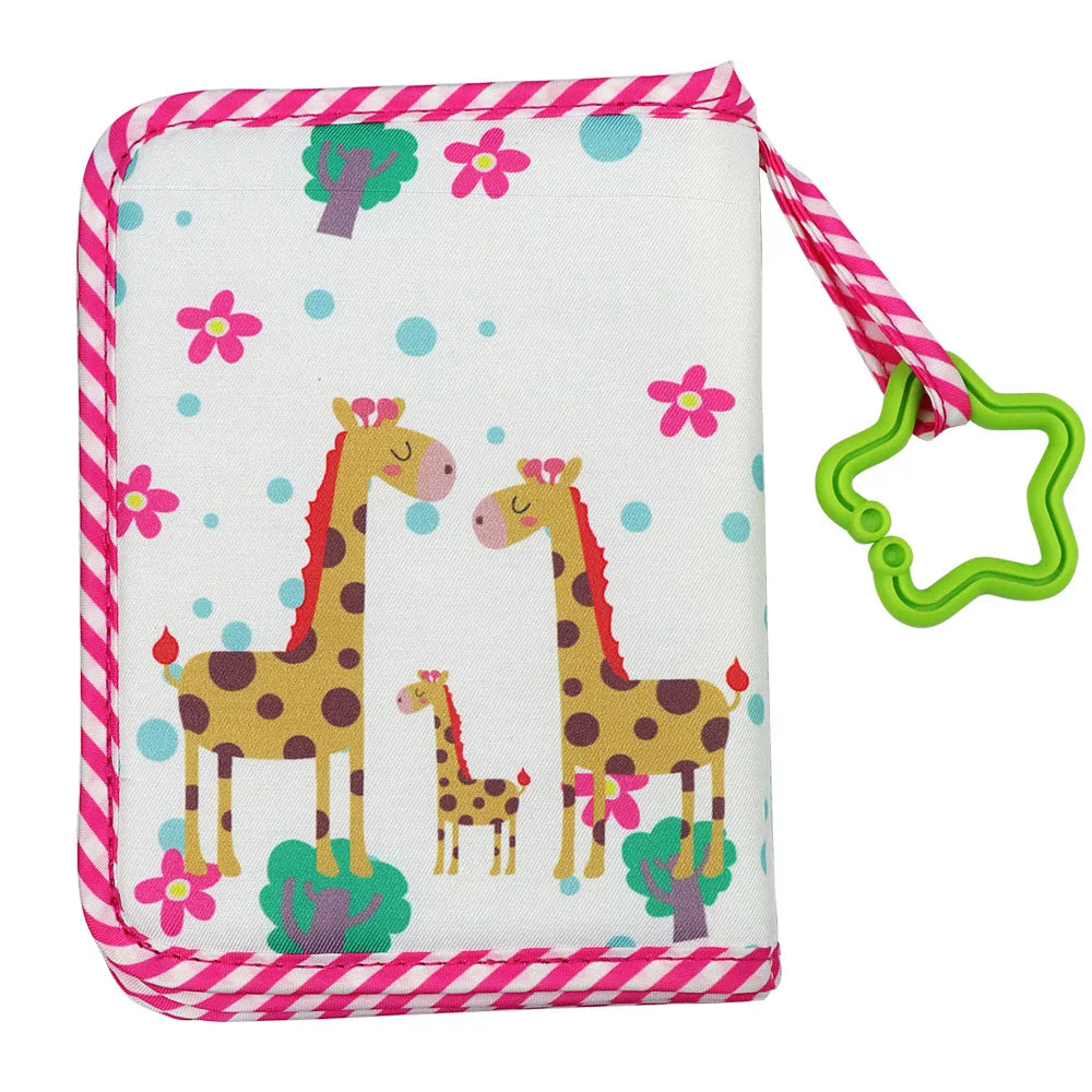 Baby Photo Album for First Year Memories | Giraffe Growth Book