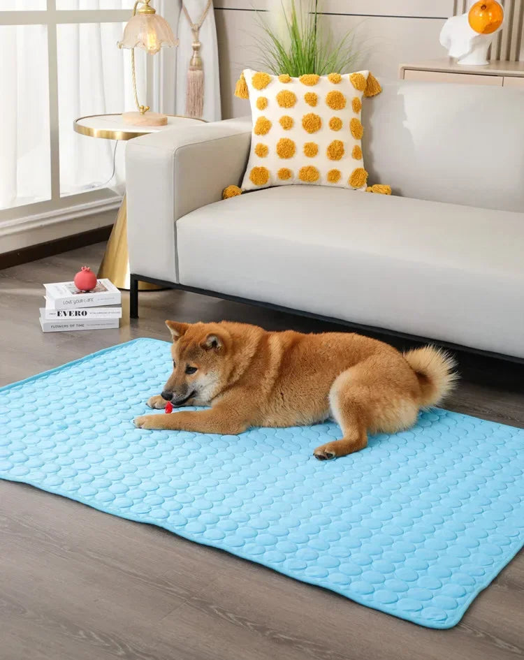 Cooling Pet Ice Pad | Breathable Washable Sleep Mat for Pets