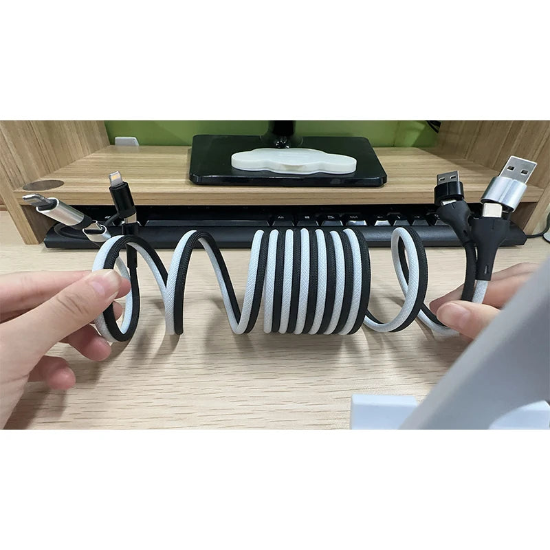 4 in 1 Magnetic Fast Charging Cable | Universal Compatibility & Durability
