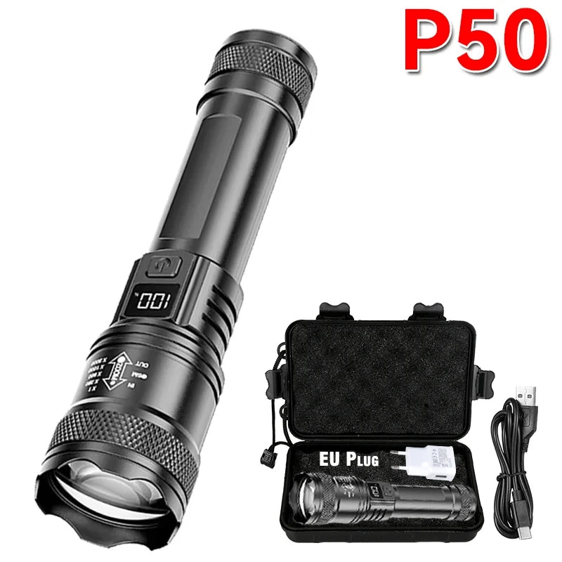 2000LM Ultra Bright Tactical Flashlight | Emergency Ready Lighting