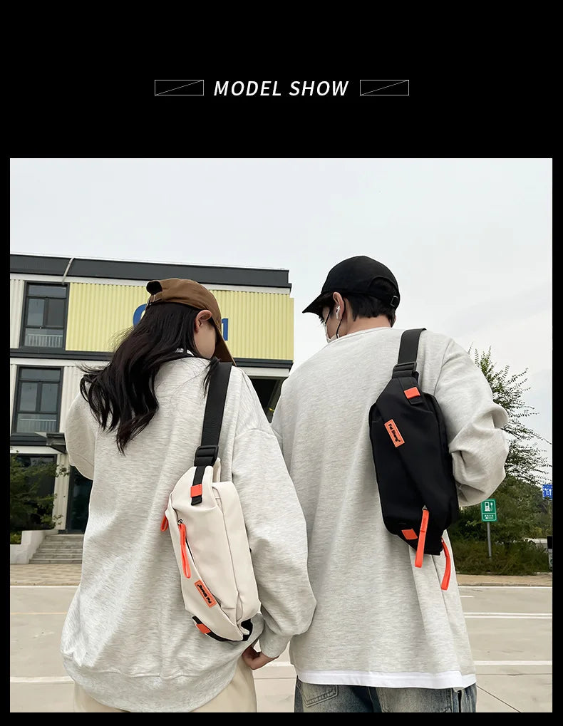 Versatile Chest Bag for Casual Wear | Large Capacity Crossbody Bag