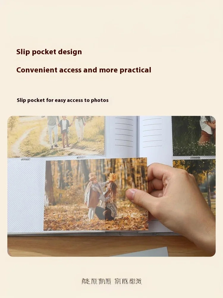 6-Inch Photo Album for Cherishing Baby Memories | High-Capacity