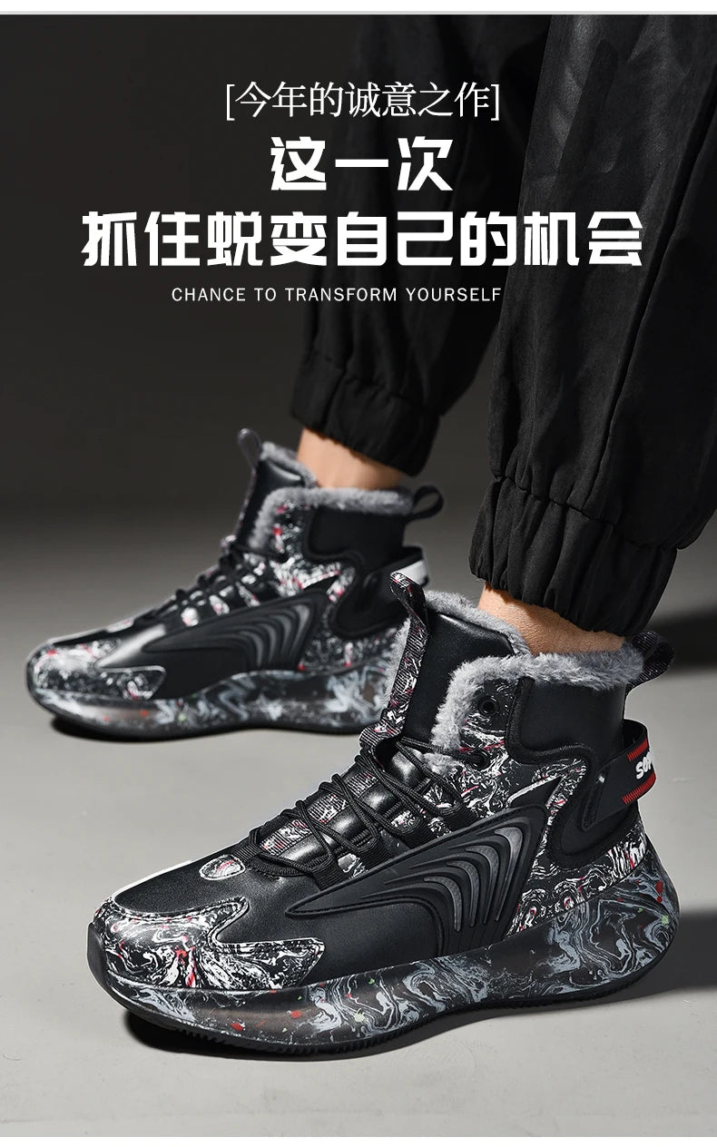 Men's Winter Boots | Warm, Waterproof, Non-Slip Slippers