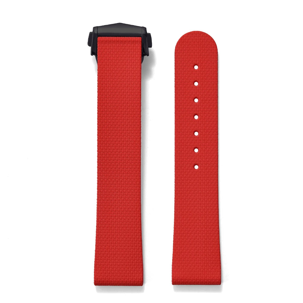 Unisex 20mm Premium Rubber Watch Bands | Quick Release Strap